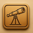 icon_gaming_telescope_embossed icon preview