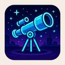 icon_gaming_telescope_futuristic icon preview