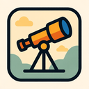 icon_gaming_telescope_geometric icon preview
