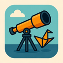 icon_gaming_telescope_origami icon preview