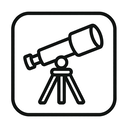 icon_gaming_telescope_outline icon preview
