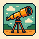 icon_gaming_telescope_retro icon preview