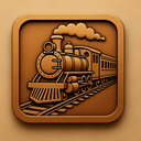 icon_gaming_train_embossed icon preview