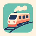icon_gaming_train_flat_pastel icon preview
