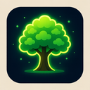 icon_gaming_tree_glow_effect icon preview