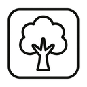 icon_gaming_tree_line_art icon preview