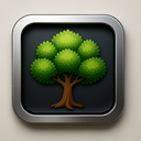 icon_gaming_tree_metallic icon preview