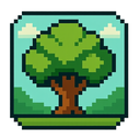 icon_gaming_tree_pixel_art icon preview