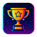 icon_gaming_trophy_digital_glitch icon preview