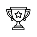 icon_gaming_trophy_monochrome icon preview