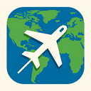 icon_geography_airplane_asymmetrical icon preview