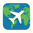 icon_geography_airplane_filled icon preview