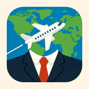 icon_geography_airplane_formal icon preview