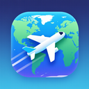 icon_geography_airplane_futuristic icon preview