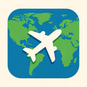 icon_geography_airplane_iconic icon preview