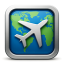 icon_geography_airplane_metallic icon preview