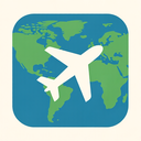 icon_geography_airplane_minimalist icon preview