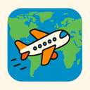 icon_geography_airplane_playful icon preview