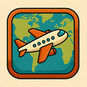 icon_geography_airplane_retro icon preview