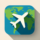 icon_geography_airplane_shadow_effect icon preview