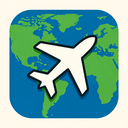icon_geography_airplane_sharp_edges icon preview