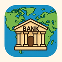 icon_geography_bank_cartoon icon preview