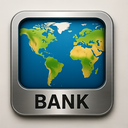 icon_geography_bank_metallic icon preview