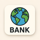 icon_geography_bank_minimalist icon preview