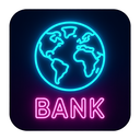 icon_geography_bank_neon icon preview