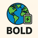 icon_geography_battery_bold icon preview