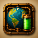 icon_geography_battery_steampunk icon preview