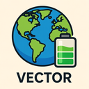icon_geography_battery_vector icon preview