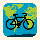 icon_geography_bicycle_bold icon preview