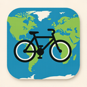 icon_geography_bicycle_formal icon preview
