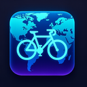 icon_geography_bicycle_futuristic icon preview