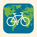 icon_geography_bicycle_iconic icon preview