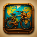 icon_geography_bicycle_steampunk icon preview