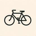 icon_geography_bicycle_thin icon preview
