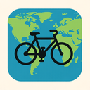 icon_geography_bicycle_vector icon preview