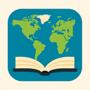 icon_geography_book_flat_design icon preview