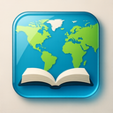 icon_geography_book_glassy icon preview