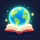 icon_geography_book_glow_effect icon preview