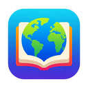icon_geography_book_gradient icon preview