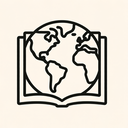 icon_geography_book_line_art icon preview