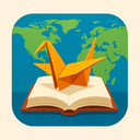 icon_geography_book_origami icon preview