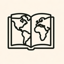 icon_geography_book_outline icon preview