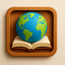icon_geography_book_wooden icon preview