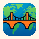 icon_geography_bridge_abstract icon preview