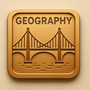 icon_geography_bridge_embossed icon preview