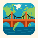 icon_geography_bridge_flat_design icon preview